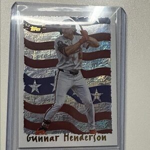 2025 Topps archive Gunnar Henderson cyber stats